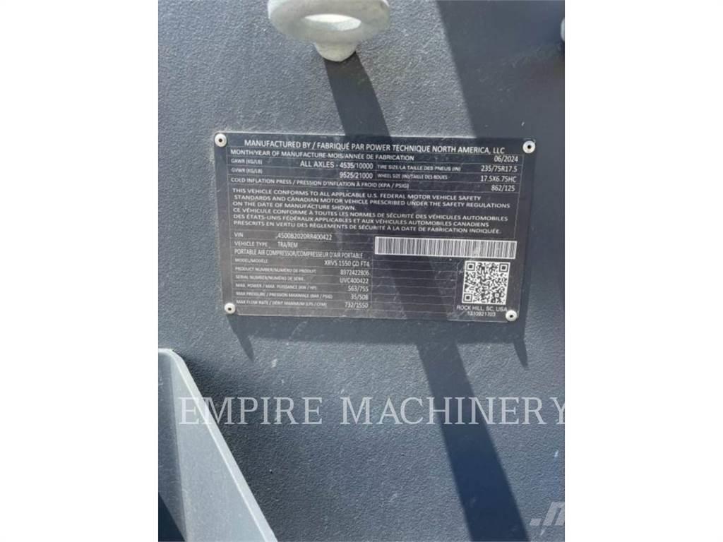 Atlas Copco XRVS1550CD Kompresori