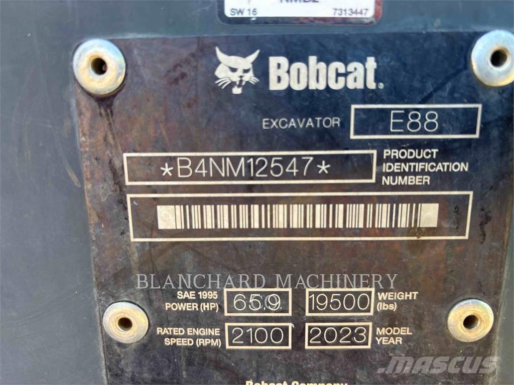 Bobcat E88 Bageri guseničari