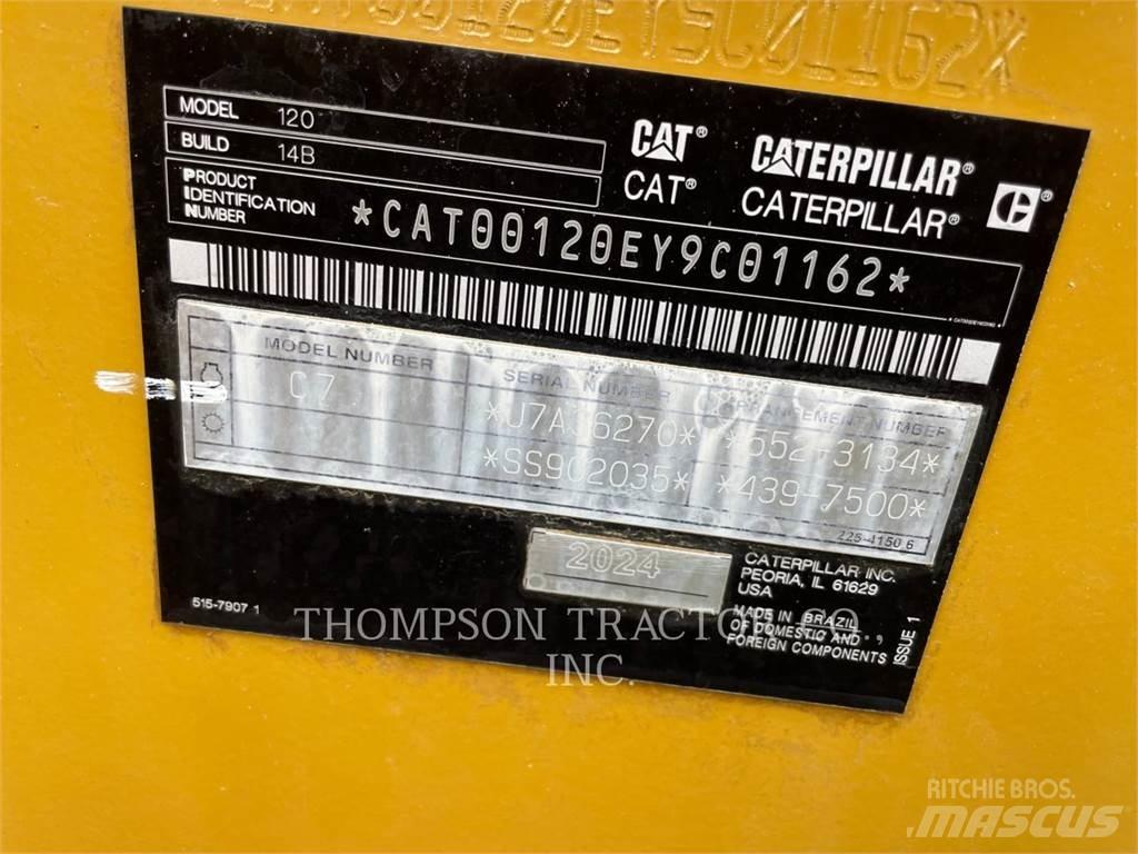 CAT 120 Grejderi