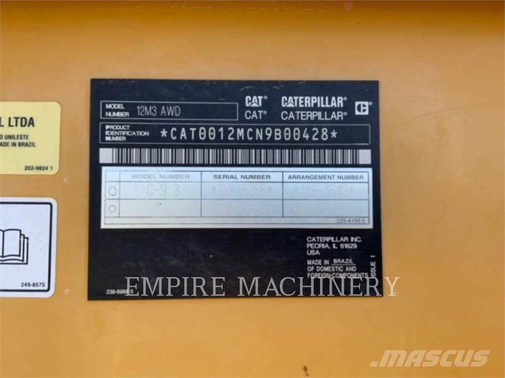 CAT 12M3 AWD Grejderi