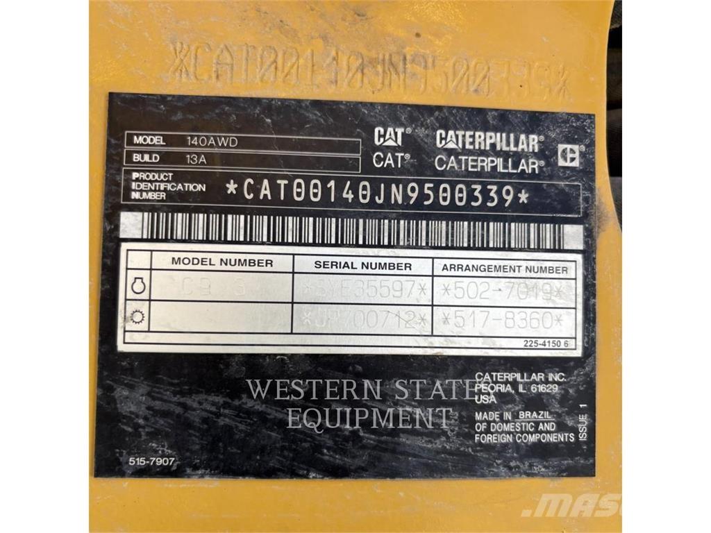 CAT 140 Grejderi