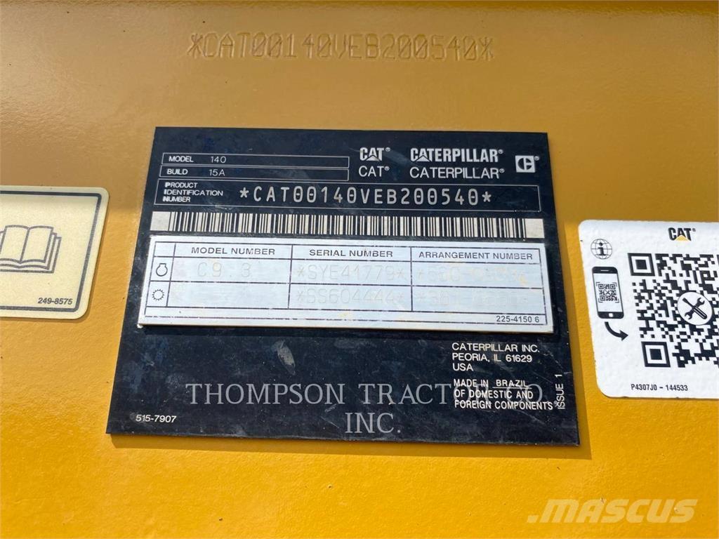 CAT 140 Grejderi