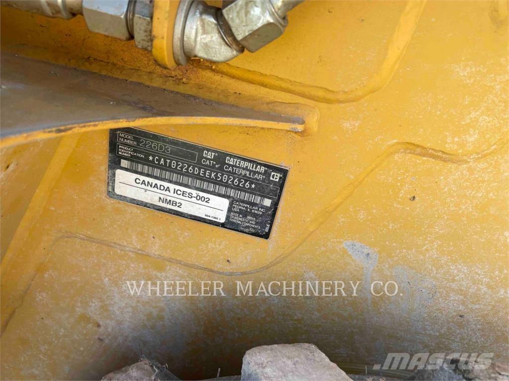 CAT 226D3 C3H2 Skid steer mini utovarivači