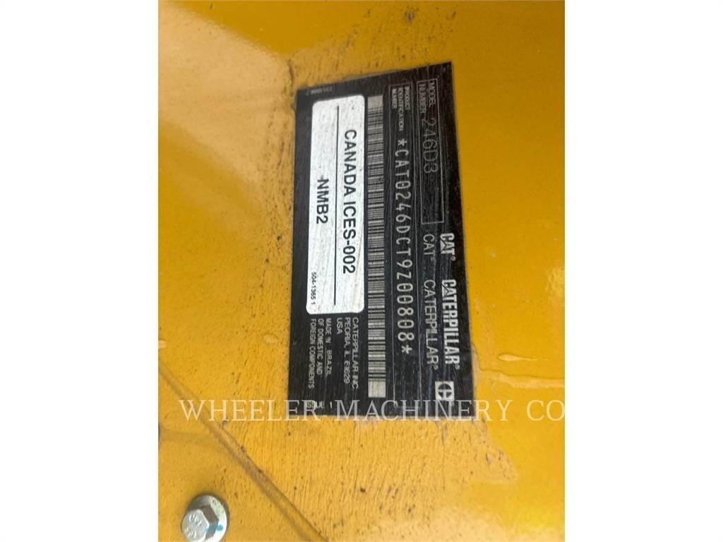 CAT 246D3 C3H2 Skid steer mini utovarivači
