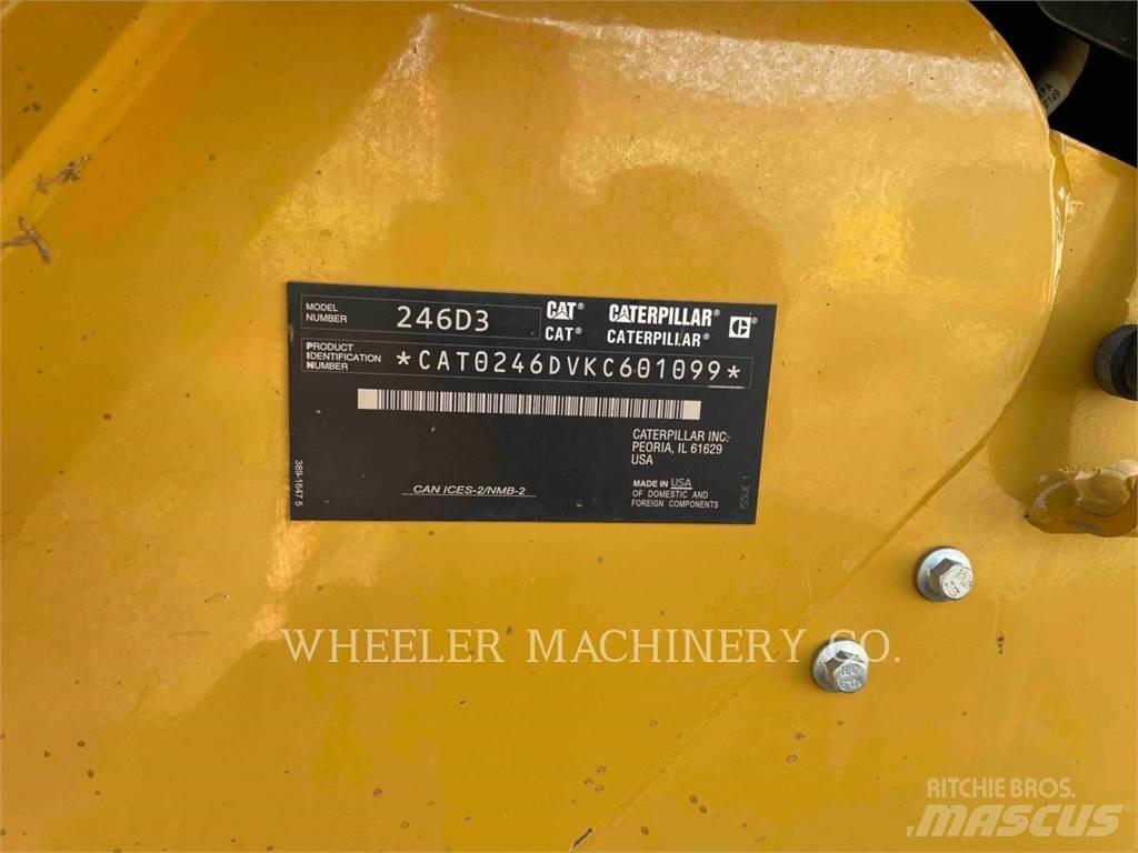 CAT 246D3 C3H2 Skid steer mini utovarivači