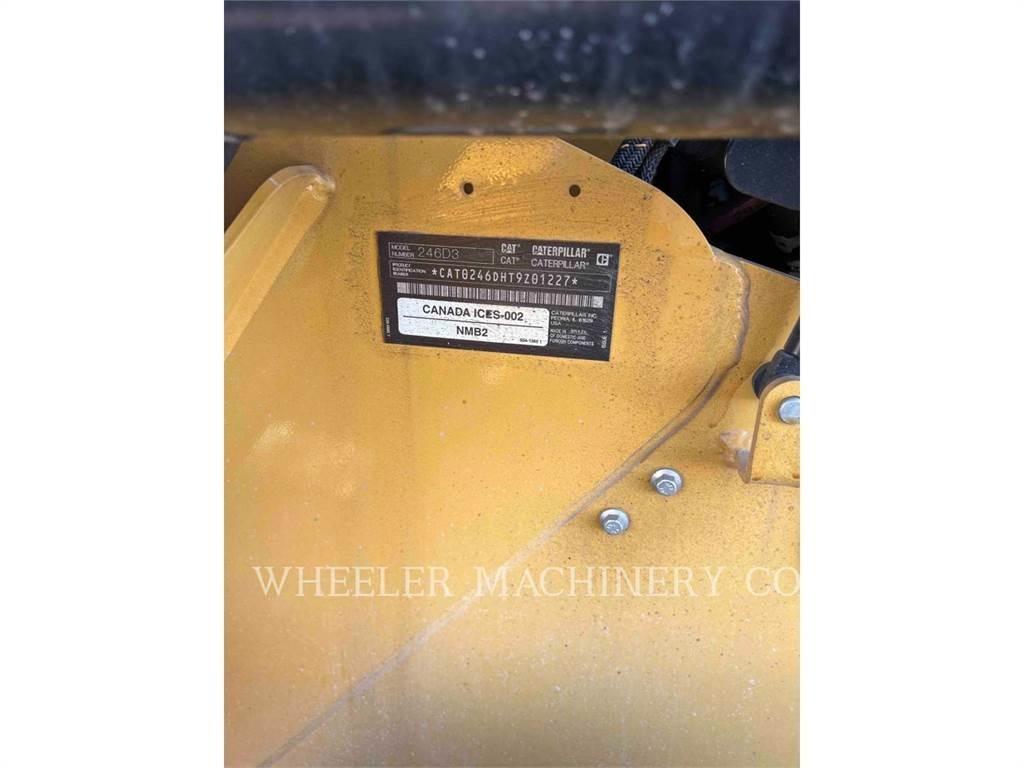 CAT 246D3 C3H2 Skid steer mini utovarivači