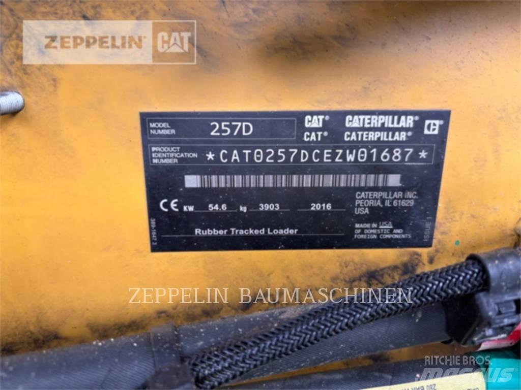 CAT 257D Skid steer mini utovarivači