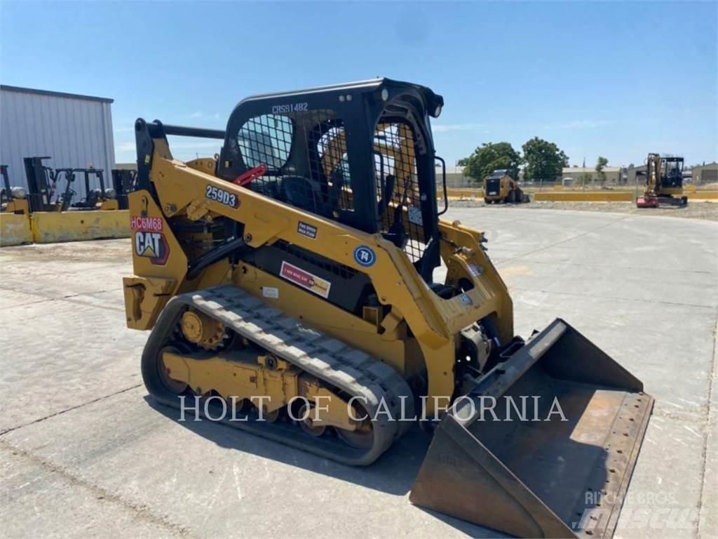 CAT 259 HF Skid steer mini utovarivači