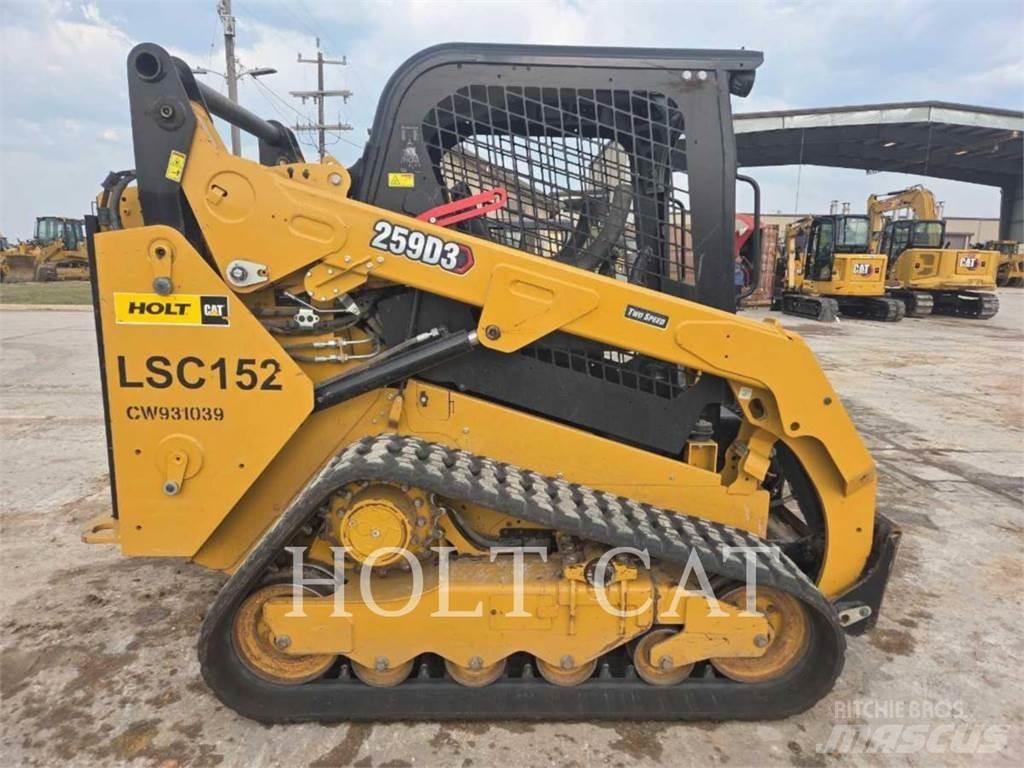 CAT 259D Skid steer mini utovarivači