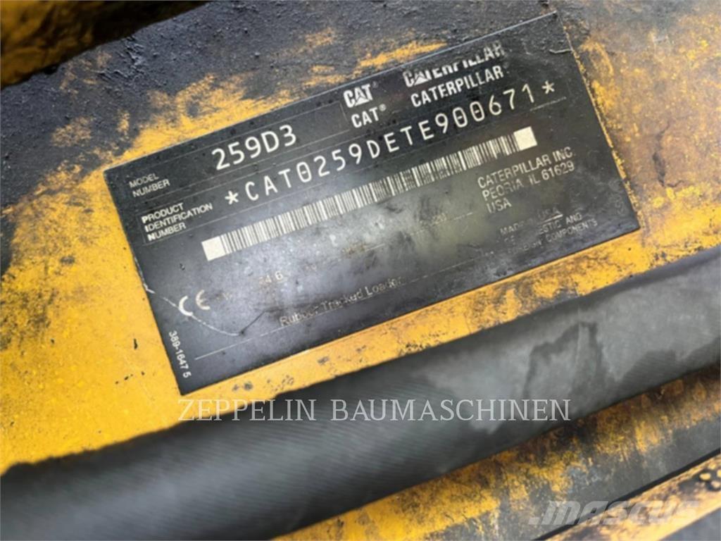 CAT 259D Skid steer mini utovarivači