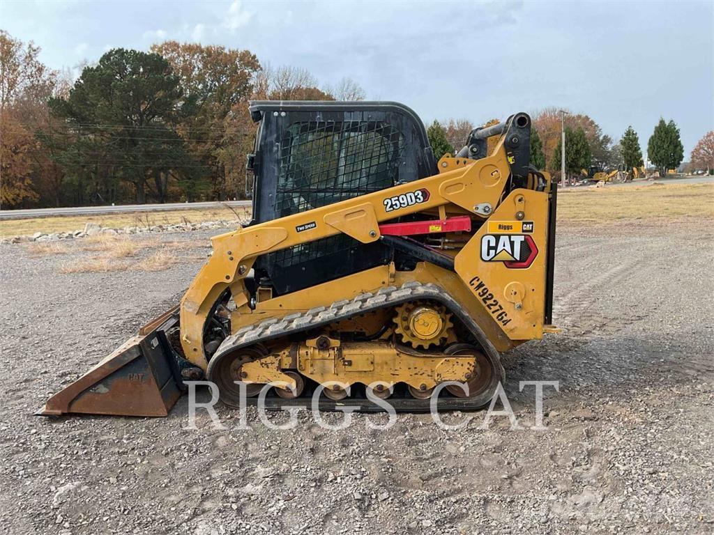 CAT 259D A Skid steer mini utovarivači