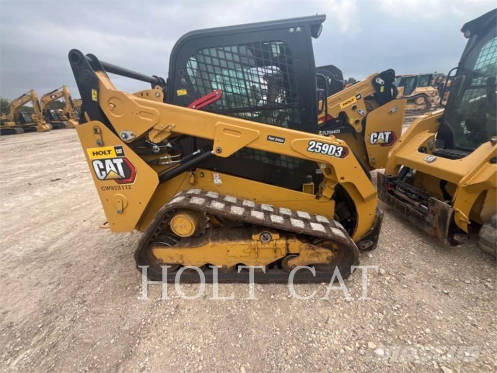 CAT 259D CAB Skid steer mini utovarivači
