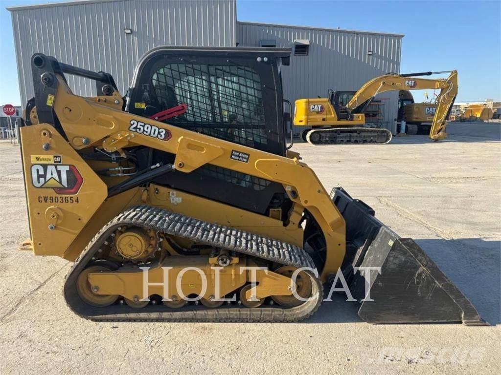 CAT 259D CAB Utovarivaču guseničara