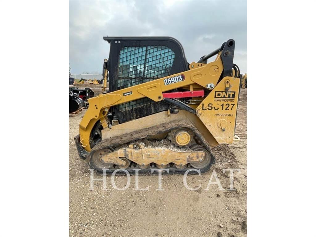 CAT 259D CAB Skid steer mini utovarivači