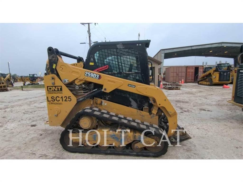 CAT 259D CAB Skid steer mini utovarivači