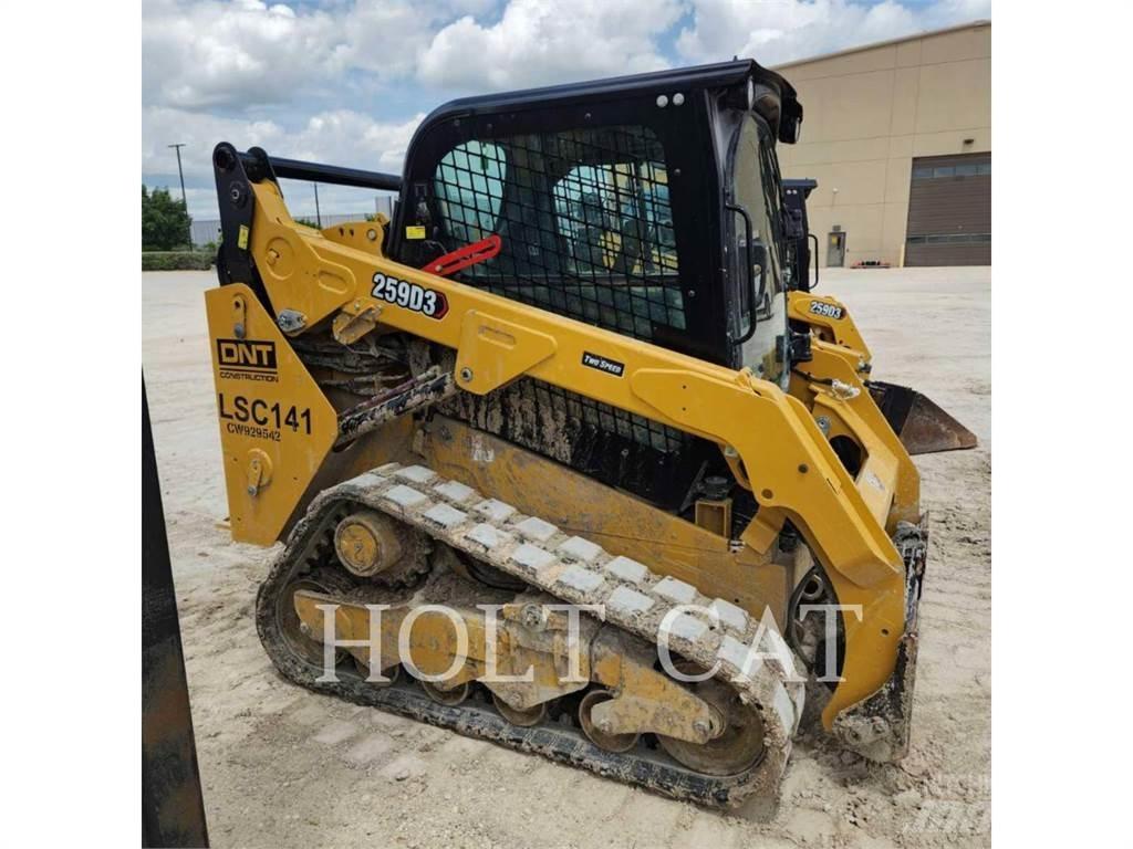 CAT 259D CAB Skid steer mini utovarivači