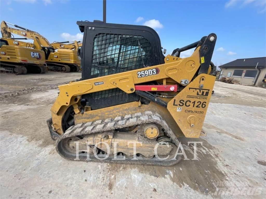 CAT 259D CAB Skid steer mini utovarivači