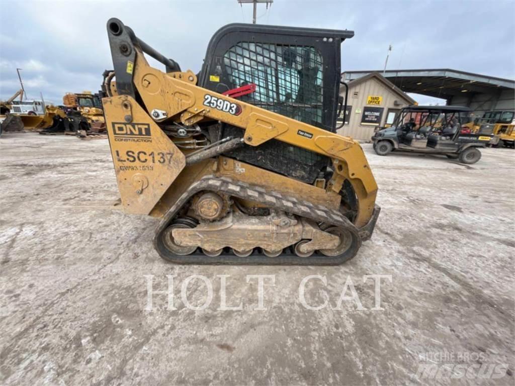 CAT 259D CAB Skid steer mini utovarivači