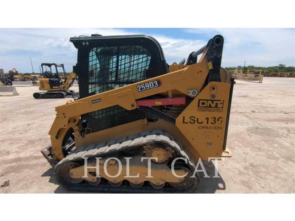 CAT 259D CAB Skid steer mini utovarivači