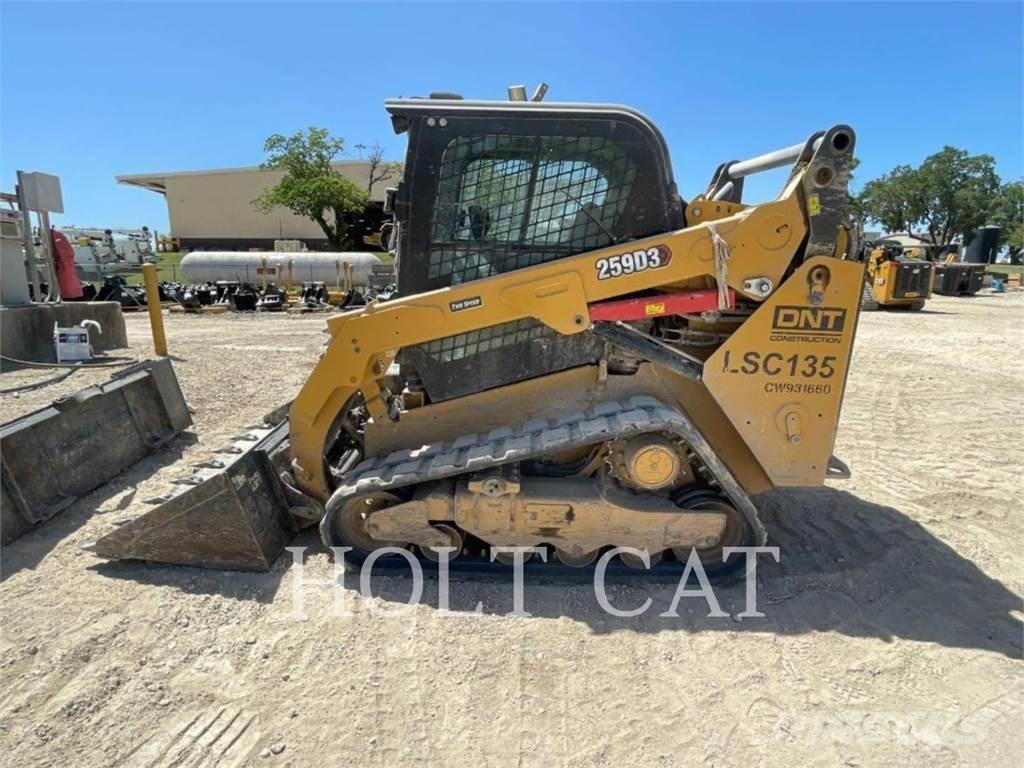 CAT 259D CAB Skid steer mini utovarivači