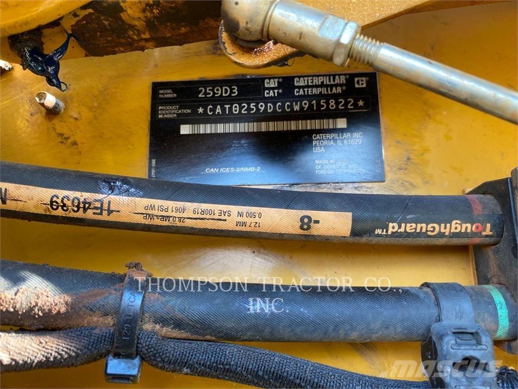 CAT 259D3 Utovarivaču guseničara