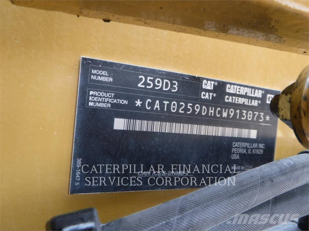 CAT 259D3 Utovarivaču guseničara