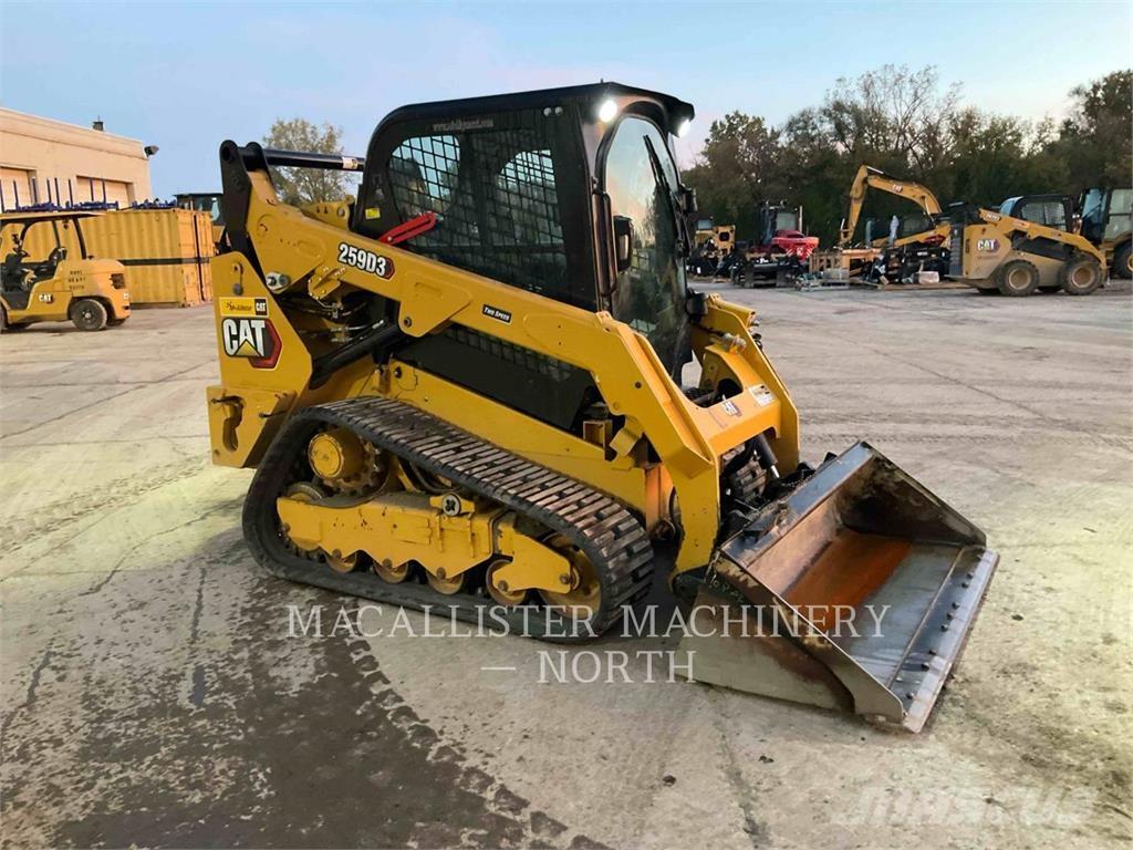 CAT 259D3 AQB Skid steer mini utovarivači