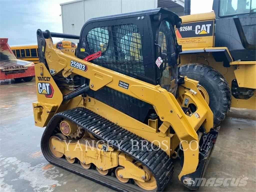 CAT 259D3 HF Skid steer mini utovarivači