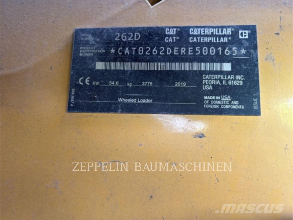 CAT 262D Skid steer mini utovarivači