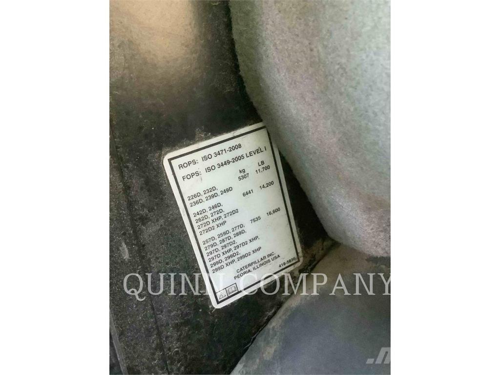 CAT 272D2XHP Skid steer mini utovarivači