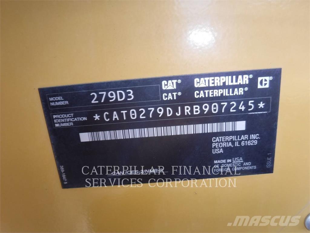 CAT 279D3 Utovarivaču guseničara