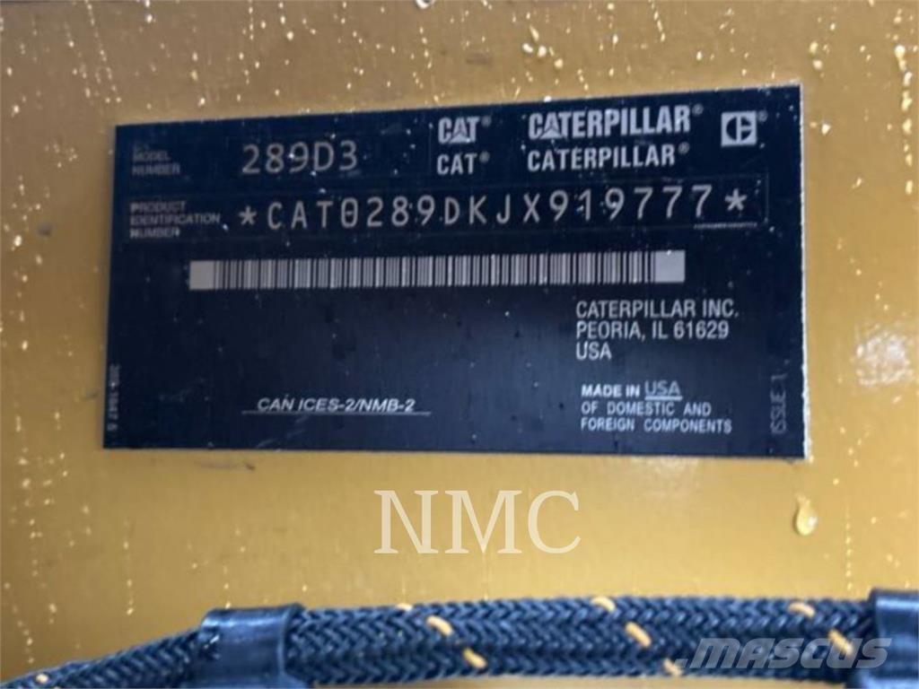 CAT 289D3 Utovarivaču guseničara