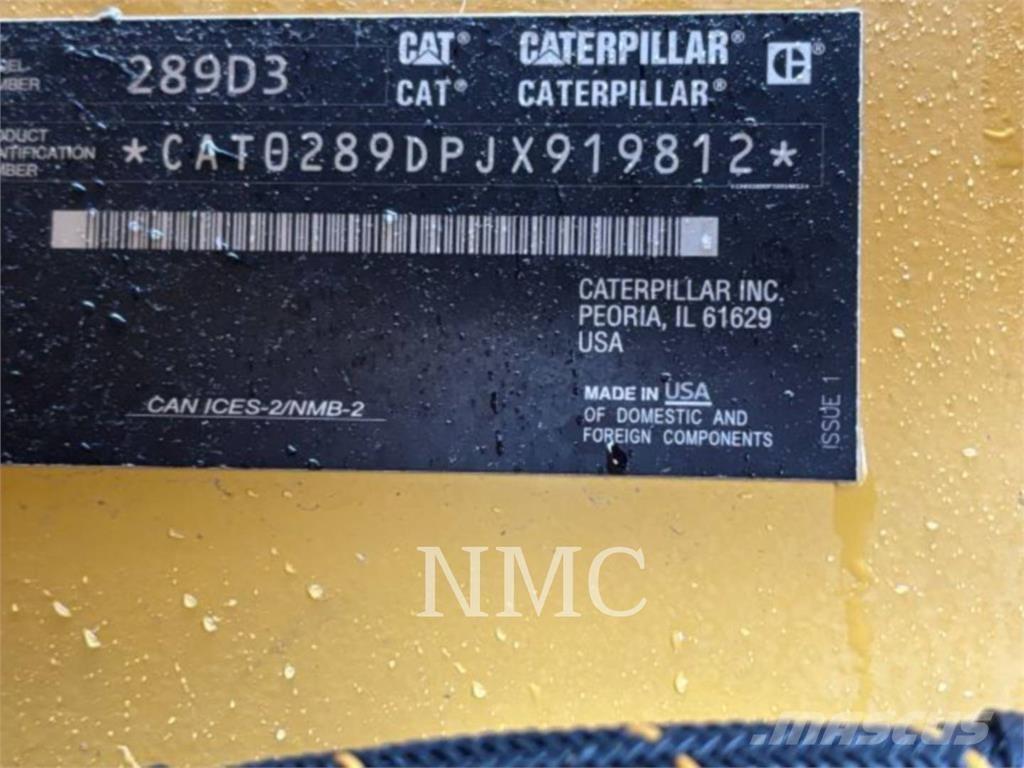 CAT 289D3 Utovarivaču guseničara