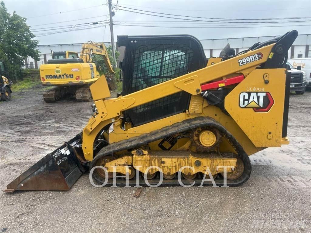 CAT 299D3XE Skid steer mini utovarivači