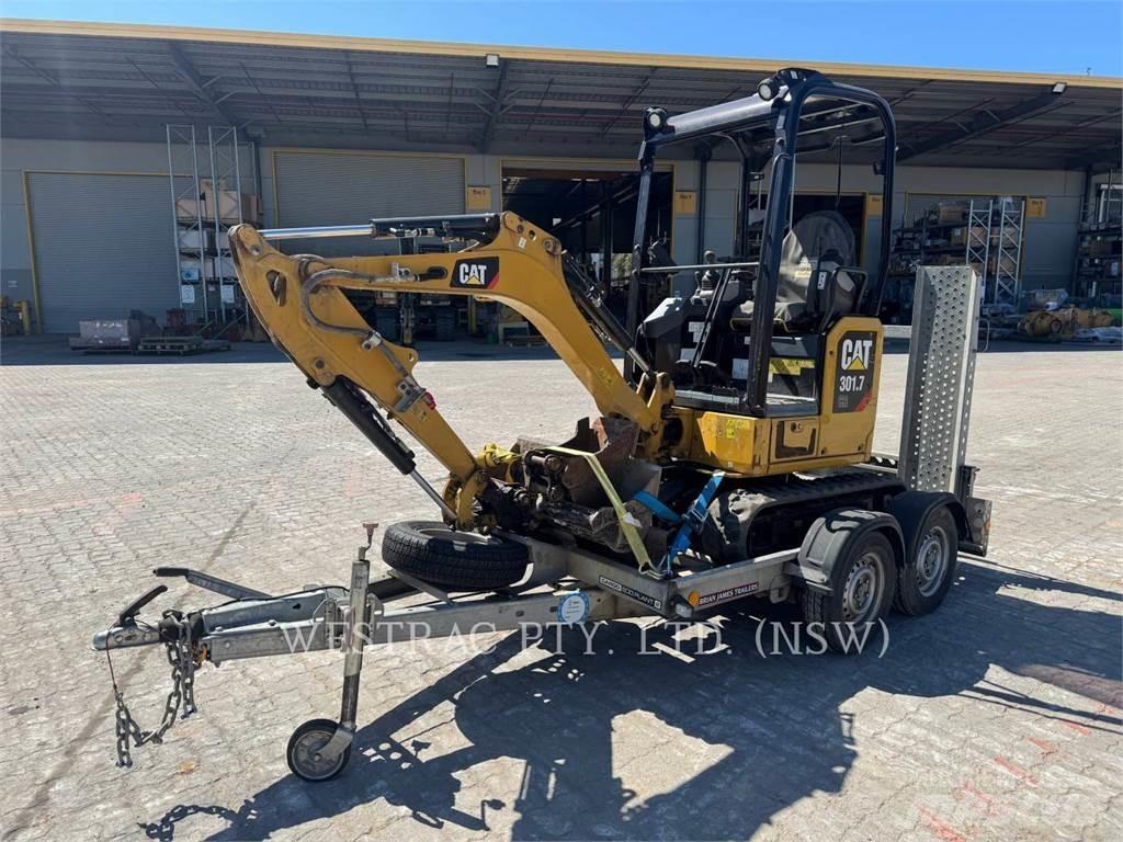 CAT 301.7CR Bageri guseničari