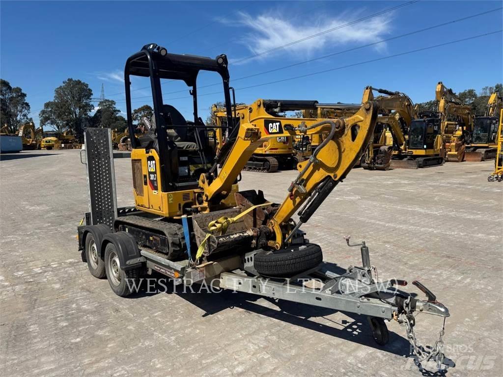 CAT 301.7CR Bageri guseničari
