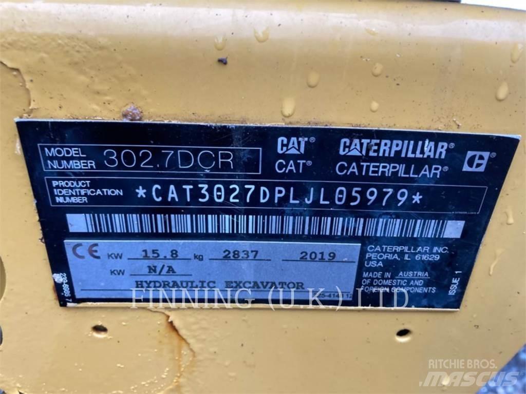 CAT 302.7D CAB Bageri guseničari
