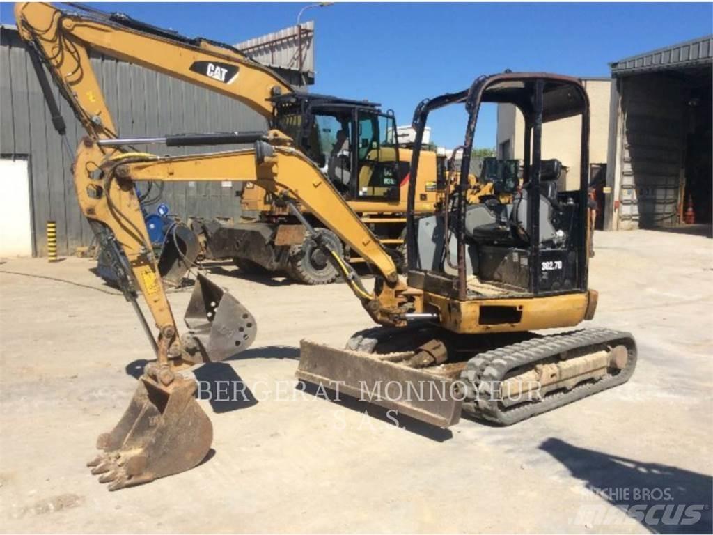CAT 302.7D CR Bageri guseničari