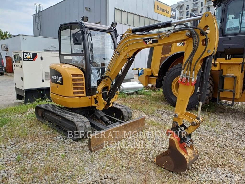 CAT 302.7DCR Bageri guseničari