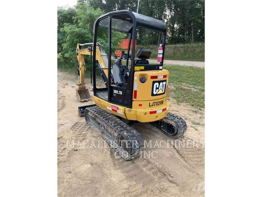 CAT 302.7DCR Bageri guseničari