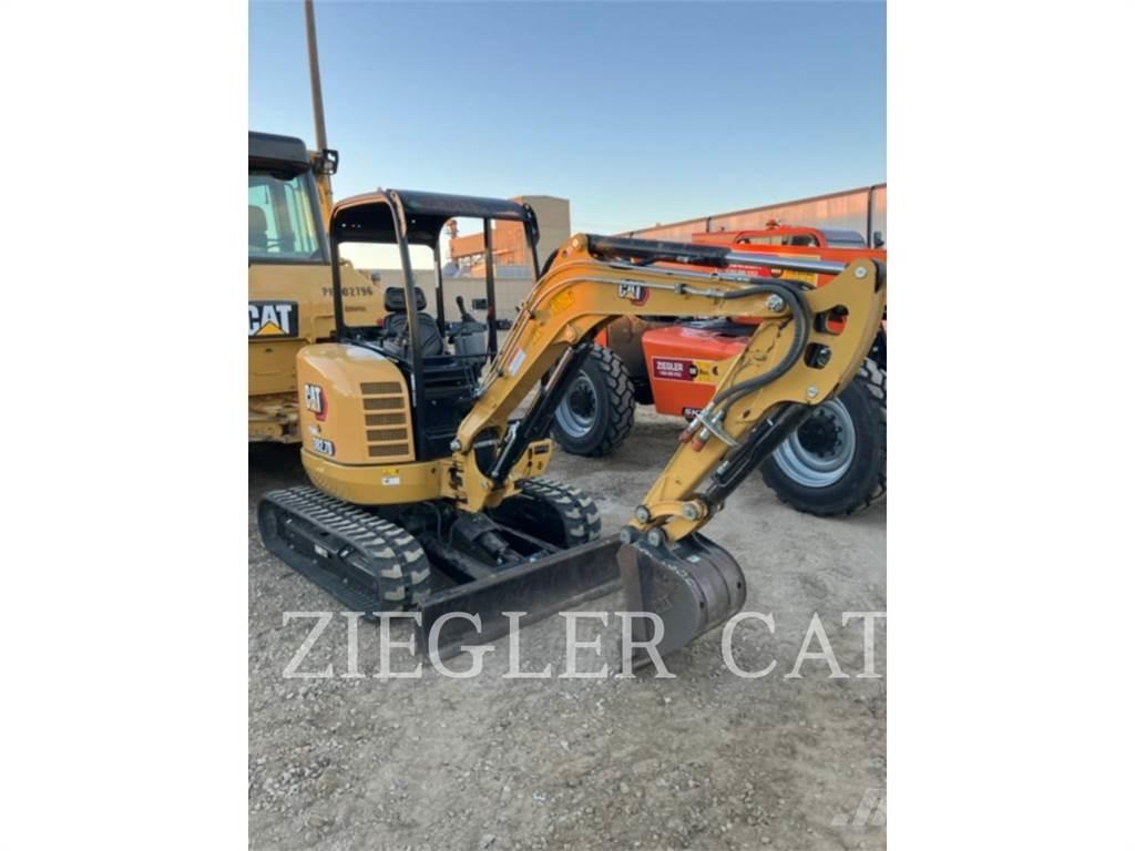 CAT 302.7DCR Bageri guseničari