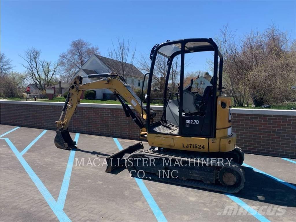 CAT 302.7DCR Bageri guseničari