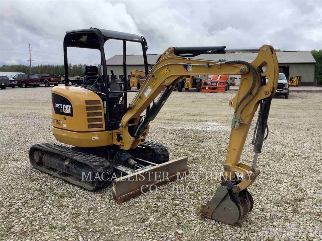CAT 302.7DCR Bageri guseničari