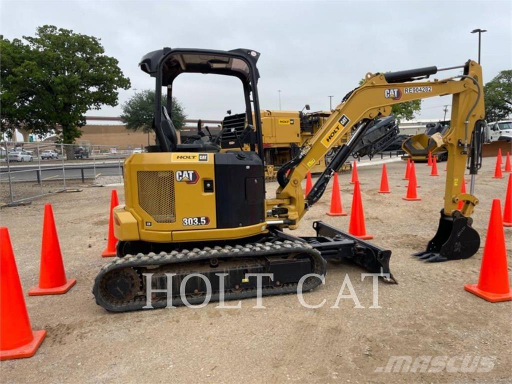 CAT 303.5 CR Bageri guseničari