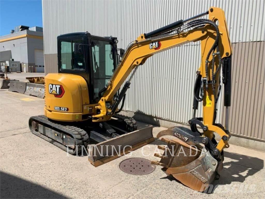 CAT 303.5E2 CR Bageri guseničari