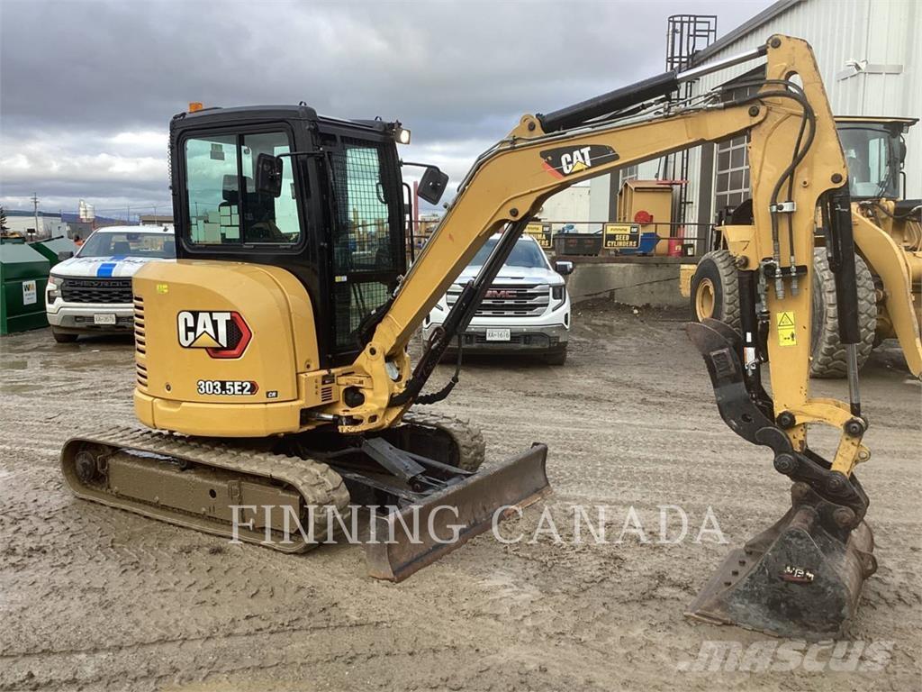 CAT 303.5E2 CR Bageri guseničari