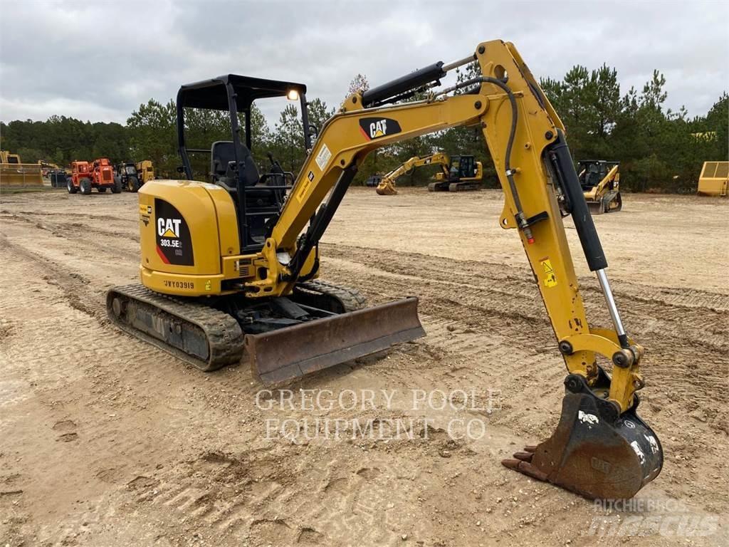 CAT 303.5E2CR Bageri guseničari