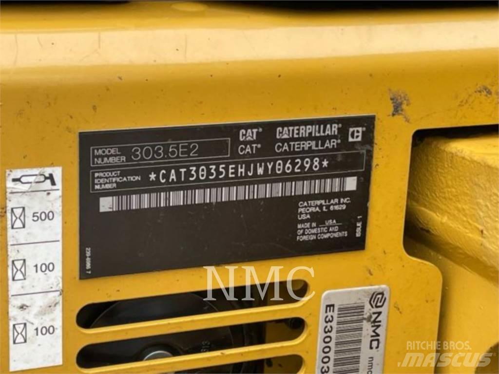 CAT 303.5ECR Bageri guseničari