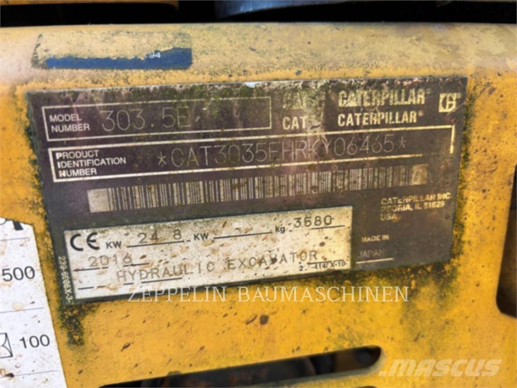 CAT 303.5ECR Bageri guseničari