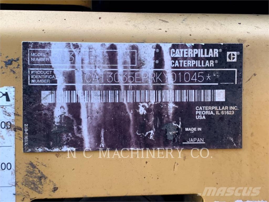 CAT 303.5ECRCN Bageri guseničari